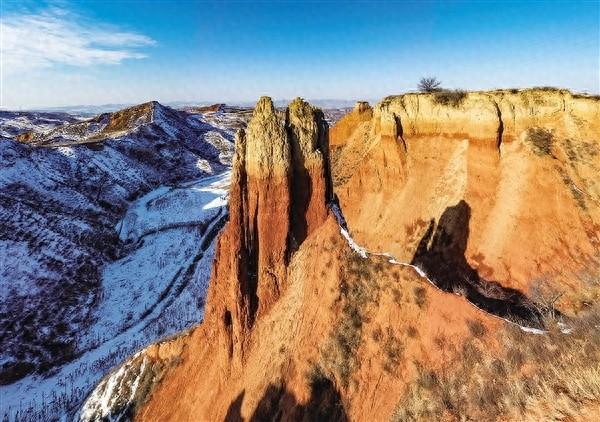 榆社县的冬日限定美景