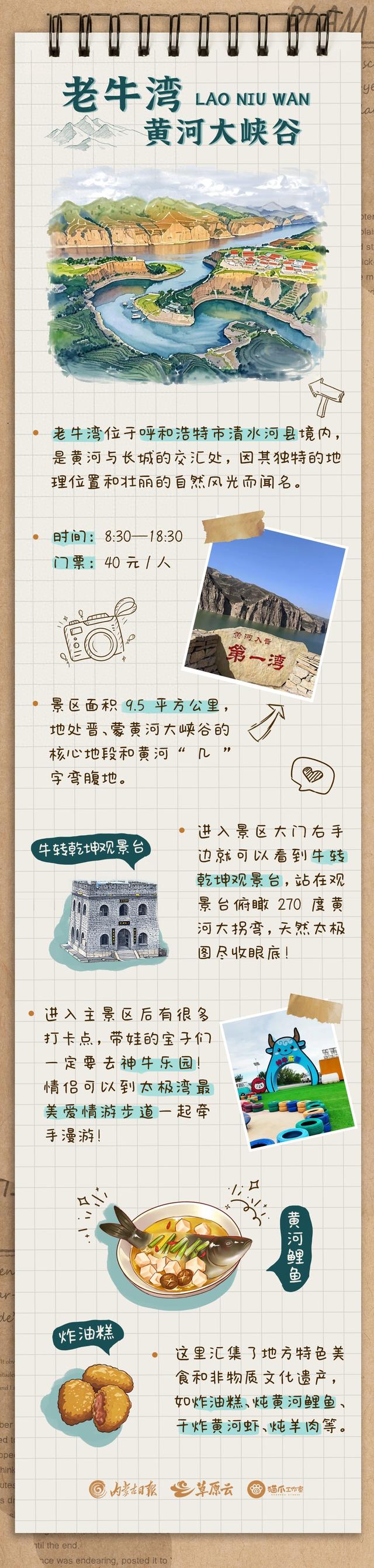老牛湾黄河大峡谷：长城与黄河的“握手之地”