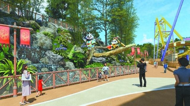 南充看大熊猫？熊猫三国城明年元旦开园