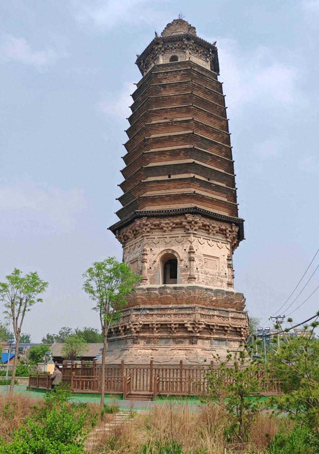 涞水西岗塔——密檐式+楼阁式的特例