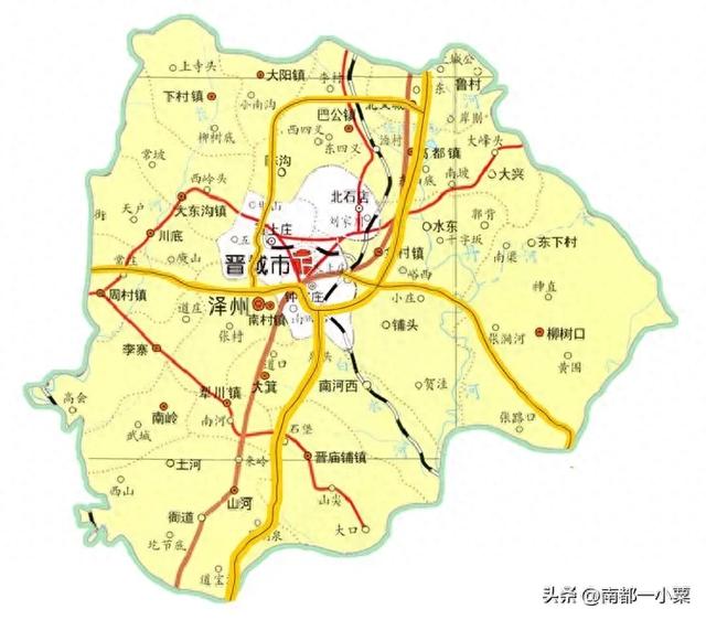 山西晋城，四大古镇