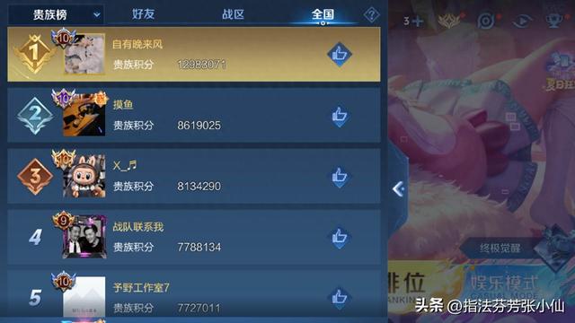 10个值得推荐的王者荣耀主播玩家（王者公认第一富婆）