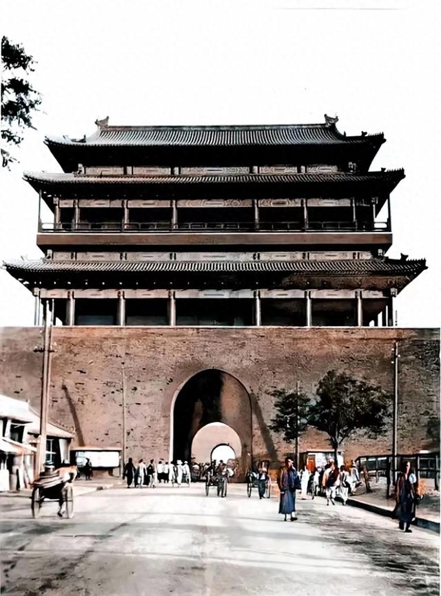 1923年，一名瑞典人来到中国，拍到了完整的北京城墙！太壮观了