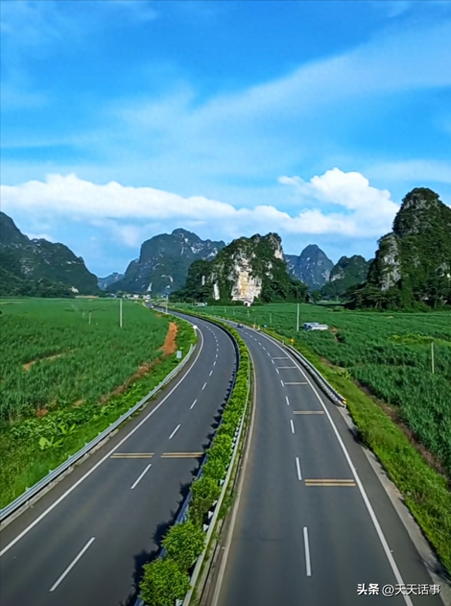 广西最美的一级公路全线建成通车，全长85公里