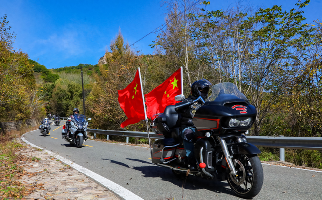 喇叭沟门满族乡金秋红叶节摩托车巡游！“最美乡村公路”等你来打卡