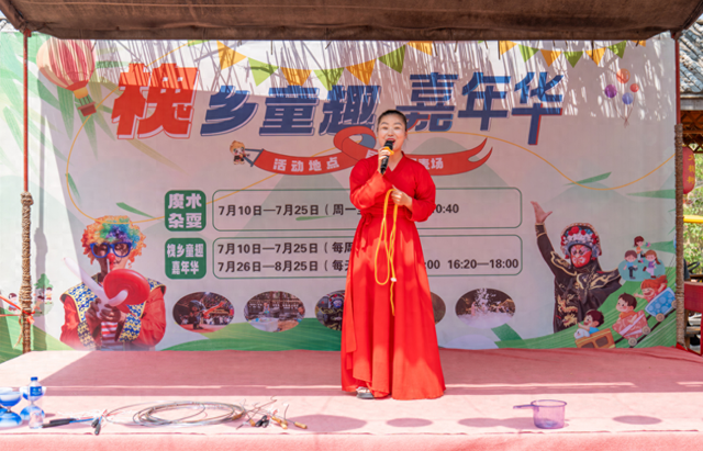 洪洞大槐树景区民俗村打麦场家庭游玩热潮持续升温
