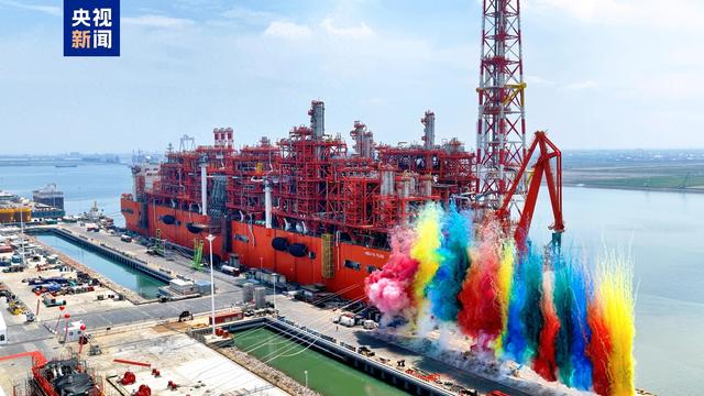 “皇冠上的新明珠” 我国自主建造新型FLNG正式启航