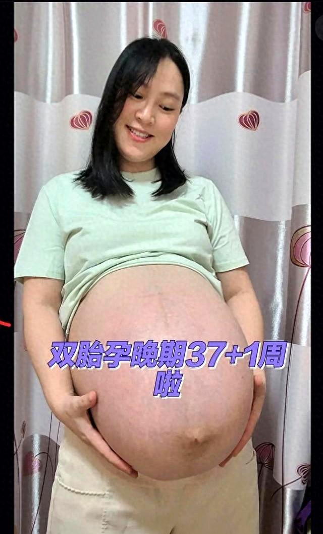 38周双胞胎孕妇的崩溃日记：我在送完孩子上学的路上突然蹲下哭了