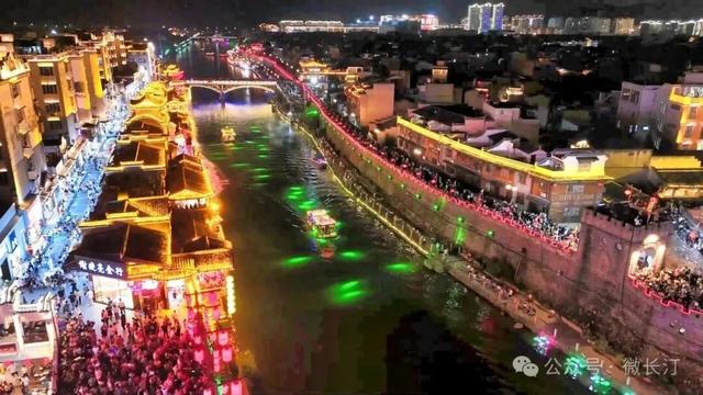 “夜游汀江”受热捧！国庆假期来龙岩长汀沉浸式赏古城~