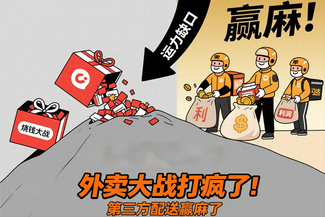 超市订货平台有哪些（外卖大战打疯了订单堆成山）