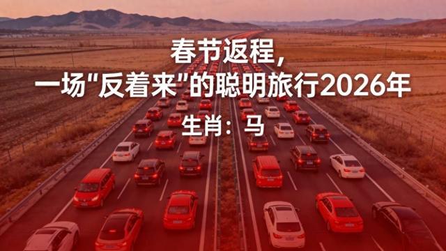 春节返程 ， 一场“反着来”的聪明旅行2026年