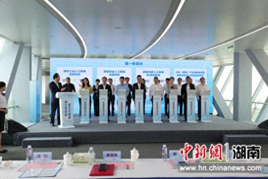 长沙望城抢占“人工智能+”新赛道 20个项目落地大泽湖