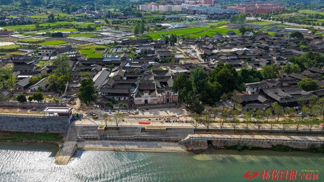 中方县荆坪古村将以全新的面貌迎接盛会的召开