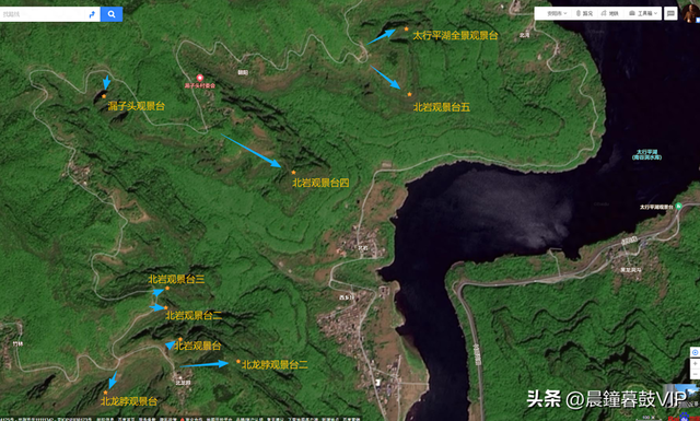 由太行屋脊俯瞰太行平湖