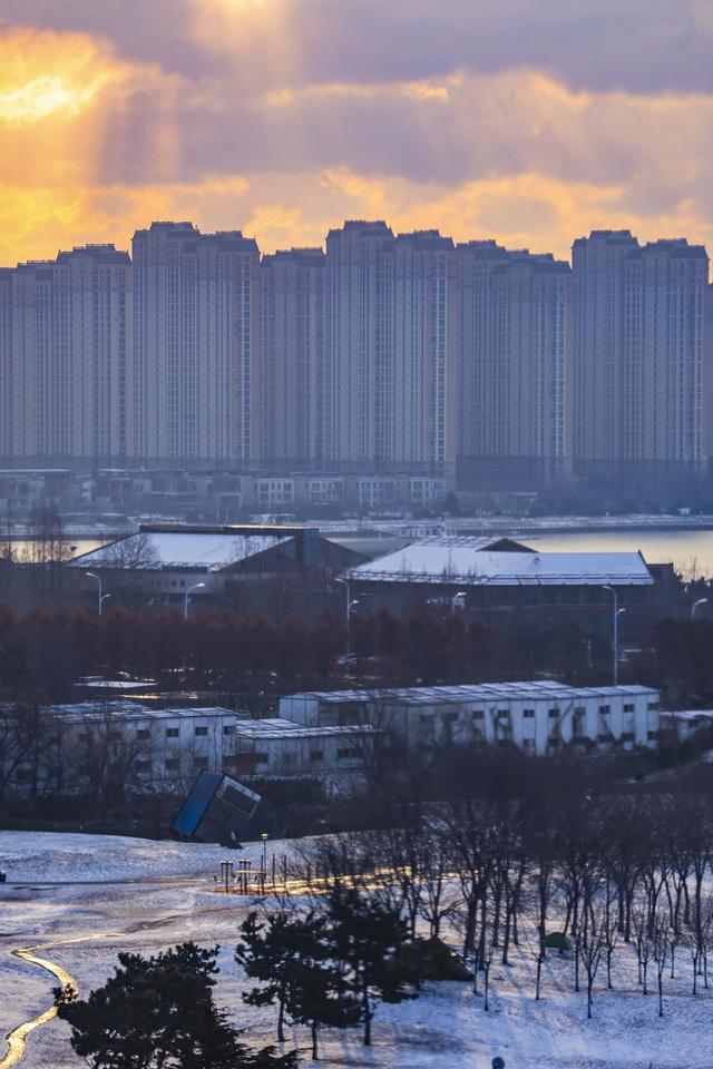 青岛西海岸新区，走进冰天雪地，今天是大寒！