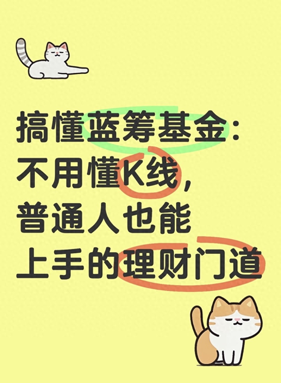 搞懂蓝筹基金不用懂K线普通人也能上手的理财门道