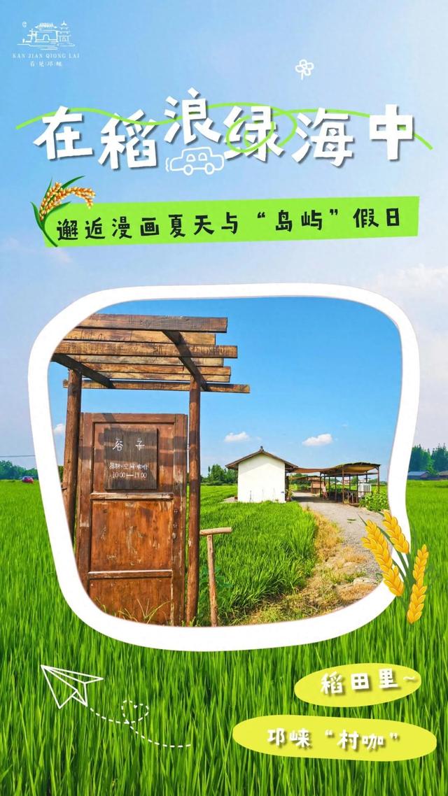 夏崃｜在稻浪绿海中，邂逅漫画夏天与“岛屿”假日
