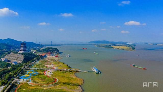 “向江图强谱新篇”采访团走进九江湖口 探访“最美长江岸线”