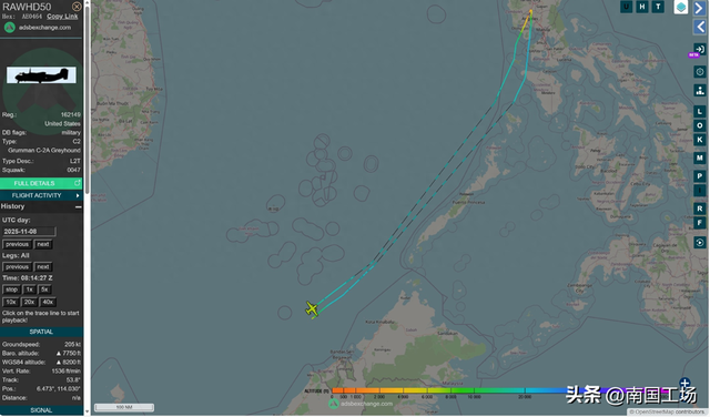 跑了！中国海军福建舰服役后，尼米兹号离开黄岩岛，后撤1000公里