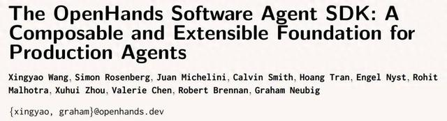 6.4万star的开源智能体框架重构！OpenHands重大升级，叫板OpenAI