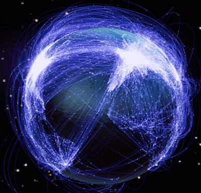 飞机航线为什么不是直线？非得绕个大圈