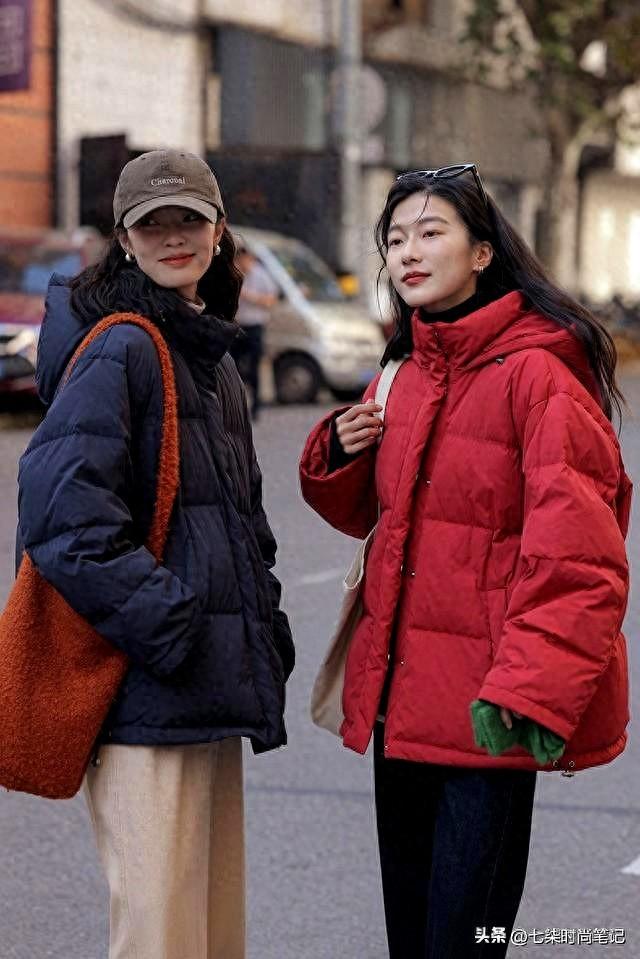 入冬第一件羽绒服，短一点更时髦