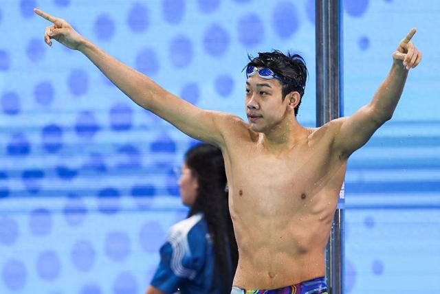 第三金！张展硕创全国青年纪录夺全运男子800米自由泳金牌