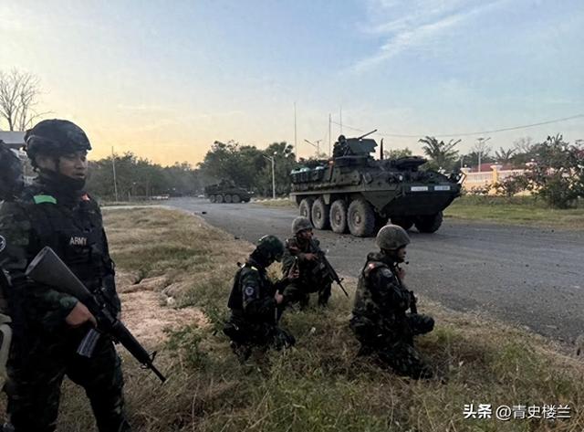 泰国发现情况不对，第三国势力进场帮柬埔寨？泰军用中文发表声明