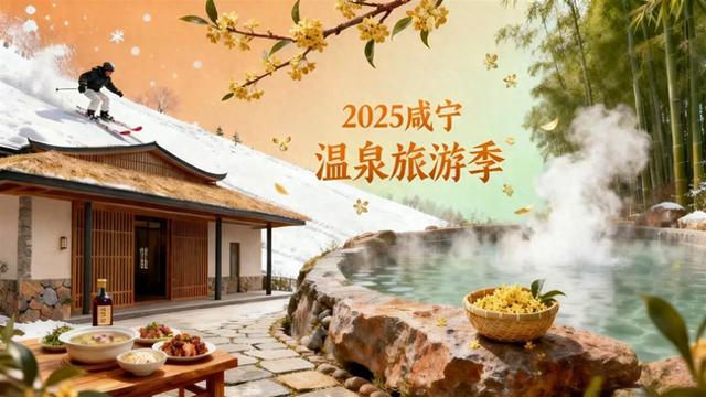 2025咸宁温泉旅游季|暖冬之旅，疗愈身心与味蕾，这份攻略送给你