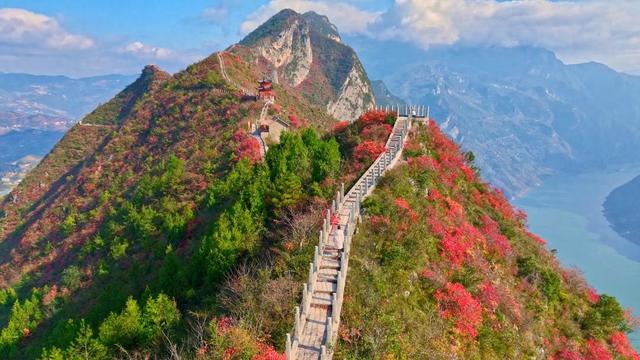 三小时郑州直达！巫山三峡龙脊徒步和漫山红叶一起向你发出邀约！