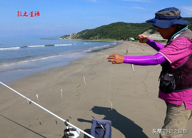 小众滨海度假胜地，矾之浦沙滩，一竿子钓一二十条鱼
