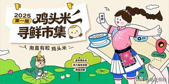 吴中甪直端出“鸡头米寻鲜市集” 邀客乐享双节假期