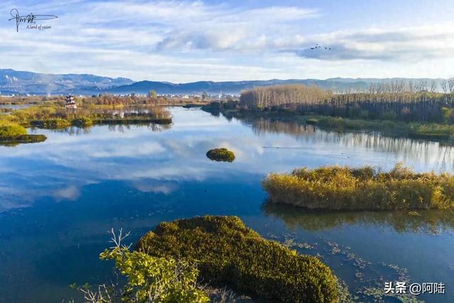 探访大理人少景美的赏秋秘境，罗时江生态湿地不会让你失望