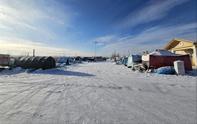 零下30℃住帐篷？80后夫妻漠河直播露营，每天50块取暖费不心疼