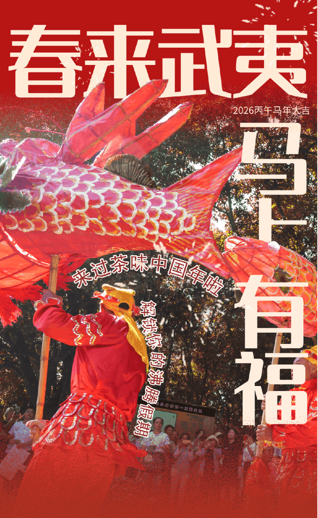 春来武夷 马上有福 | 这份“茶味中国年”攻略请收好