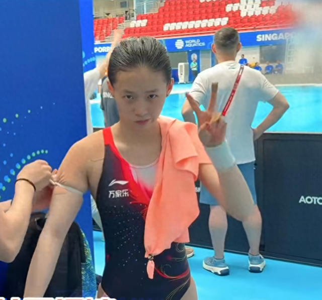 陈芋汐第五次参加世锦赛直言兴奋，全红婵退出，成了她的“痛点”