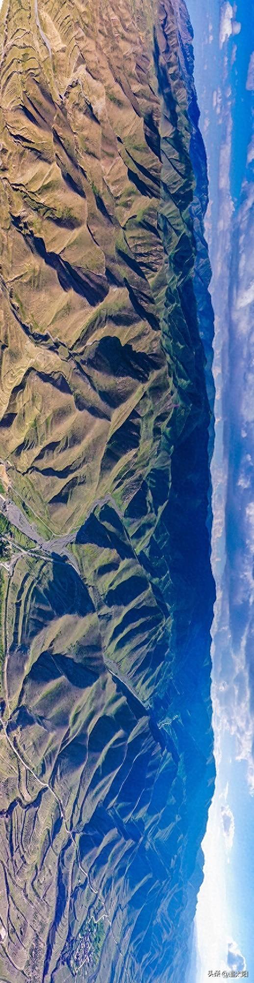 盛夏，风光秀丽的景泰寿鹿山