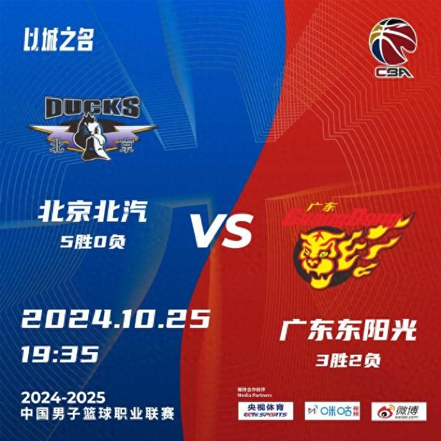CBA京粤大战半场：广东59-52领先北京，徐杰单节10助攻