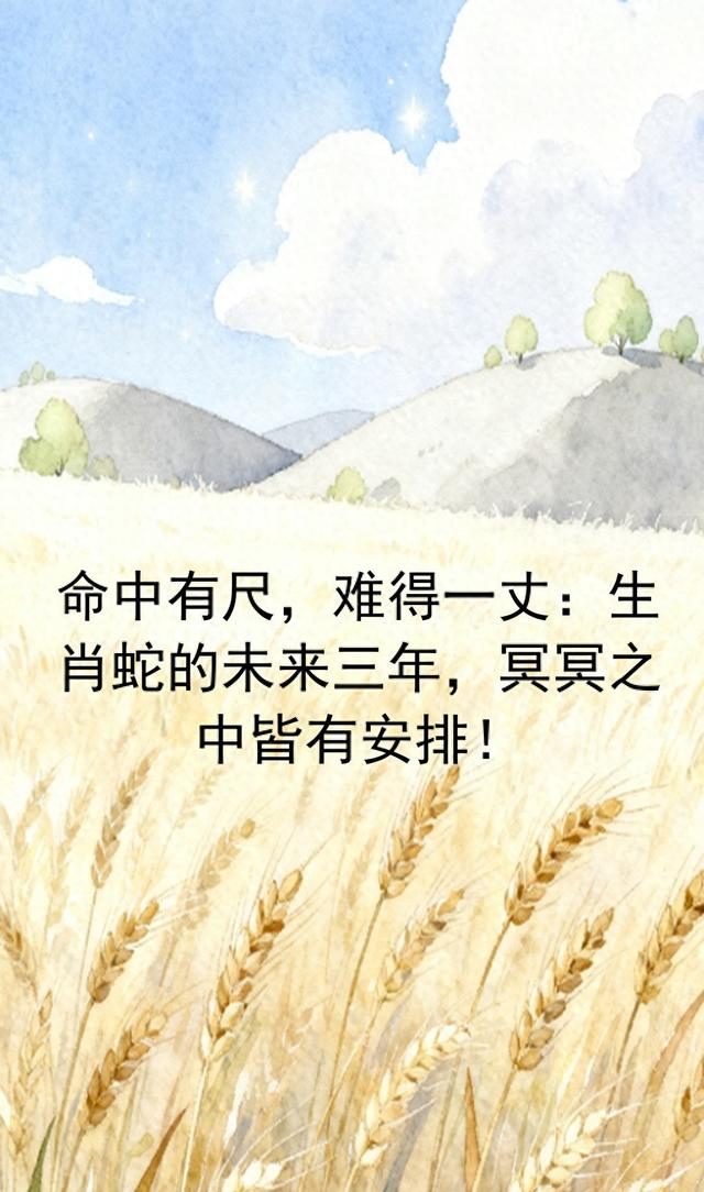 属蛇人未来三年大变局：一步错步步难认清“本分”才能稳住人生局