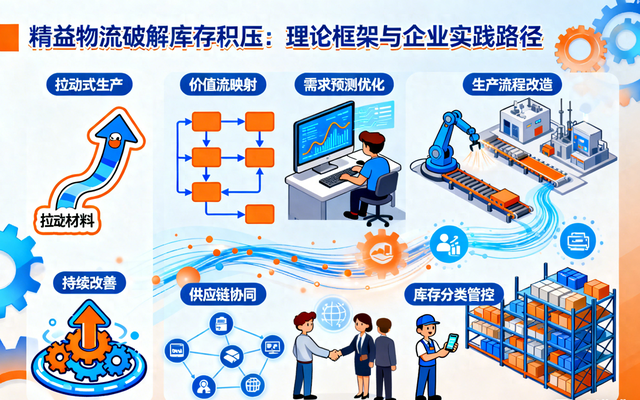 物流路径优化解决方案（精益物流破解库存积压理论框架与企业实践路径）