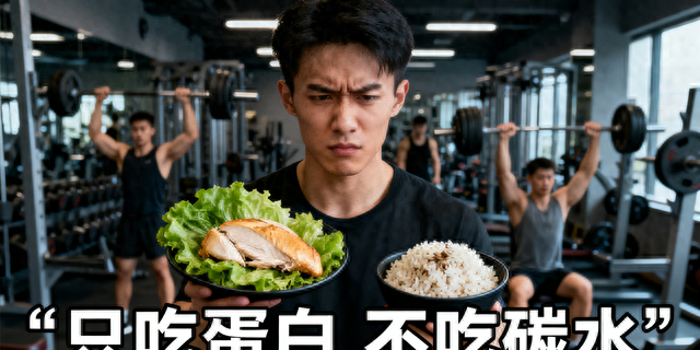 白练了！健身后一口碳水不吃？肌肉在“哭”，身体还悄悄长肉！