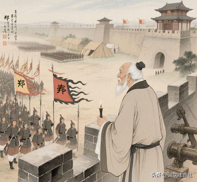 烛之武退秦师的每一句翻译（烛之武退秦师全文逐句精读详注）