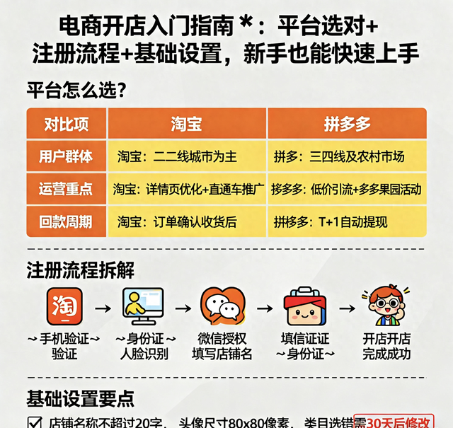 淘宝网站建设（网店开设基础步骤全解析）