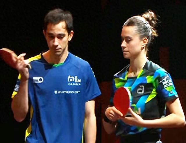 乒乓总决赛：首位世界冠军遭败绩！雨果搭档女友0-3惨败输混双