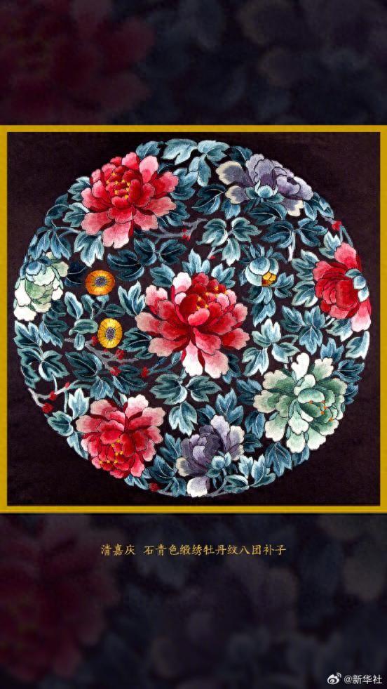 故宫满屏锦绣繁花送你