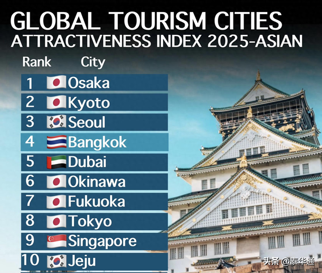 曼谷跻身全球最具吸引力旅游城市第七位！亚洲城市持续领跑榜单！