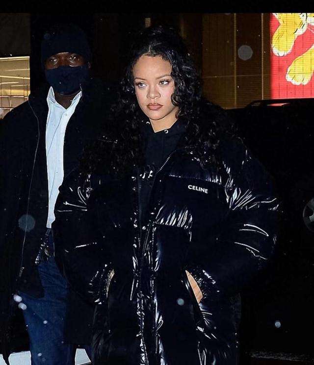 dnf蕾哈娜的项链（亿万富婆蕾哈娜雪夜出行半扎泰迪卷秀出心形脸）