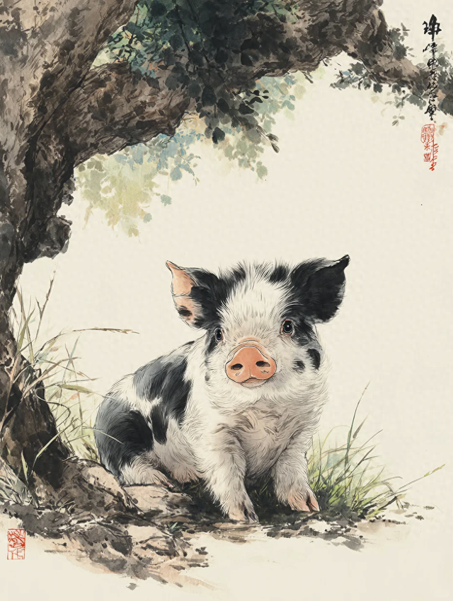 属猪人命中注定的情人	，知心冤家天生一对