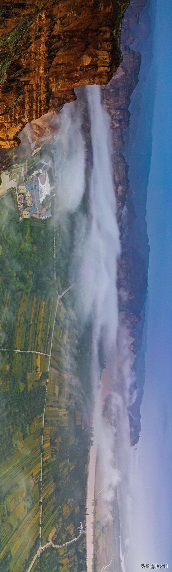 祥云缭绕龙湾村 景泰美景此处寻