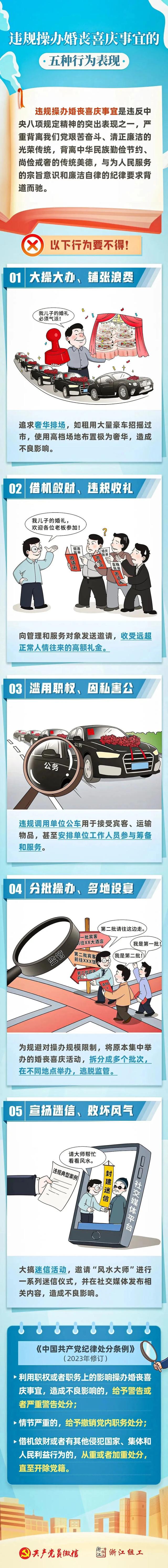 @公职人员，这样操办婚丧喜庆事宜将受处分！